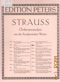 Strauss R., Orchesterstudien aus den Symphonischen Werken fur Klarinette. Heft 2. gausgewahlt und bezeichnet von Fr. Bartholomey  ..