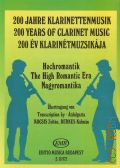 Hochromantik. Clarinetto. Ubertragung von Kocsis Zoltan, Berkes Kalman  1994 (200 jahre klarinettenmusik)