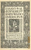 Emerson R.W., Essays. 1st & 2nd series  [Repr.1906] (Everyman's library. Essays)