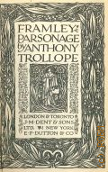 Trollope A., Framley parsonage  [1921]