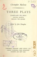 Marlowe ., Three plays  [1940]