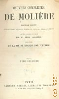 Moli&#232;re, Oeuvres compl&#232;tes de Moli&#232;re  [1915 ?]