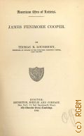 Lounsbury Th. R., James Fenimore Cooper  1883 (American men of Letters)