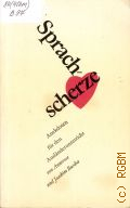 Buscha A., Sprachscherze. Anekdoten fur den Auslanderunterricht  1981