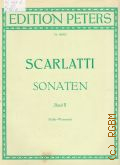 Scarlatti D., . Sonaten: Auswahl in Drei Banden. Bd. 2I  1956