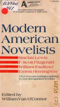 Modern American Novelists. Essays on S.Lewis, S.Fitzgerald, W.Faulkner and E.Hemingway  1975 (Pocket Books)