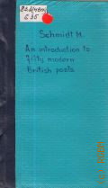 Schmidt M., An Intriduction to Fifty Modern British Poets  1982