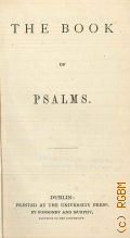 The book of Psalms  [1850-1915?]