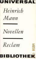 Mann H., Novellen  1971 (Reclams Universal-Bibliothek. Bd.37) (Erzahlende Prosa. Novellen)