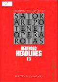 Berthold Headlines E3. 1400 headline faces arranged according to similarity  [1982] (Berhold Fototypes. E3)