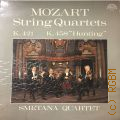 Mozart W., Smyccovy kvartet: B dur, lovecky, K. 458; D moll, K. 421 [ ]  1984