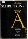 Kapr ., Schriftkunst. geschichte, anatomie und schonheit der lateinischen buchstaben  [1971]