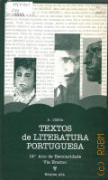 osta A., Textos de literatura Portuguesa. 12 ano de Escolaridade via Ensino  [1983]